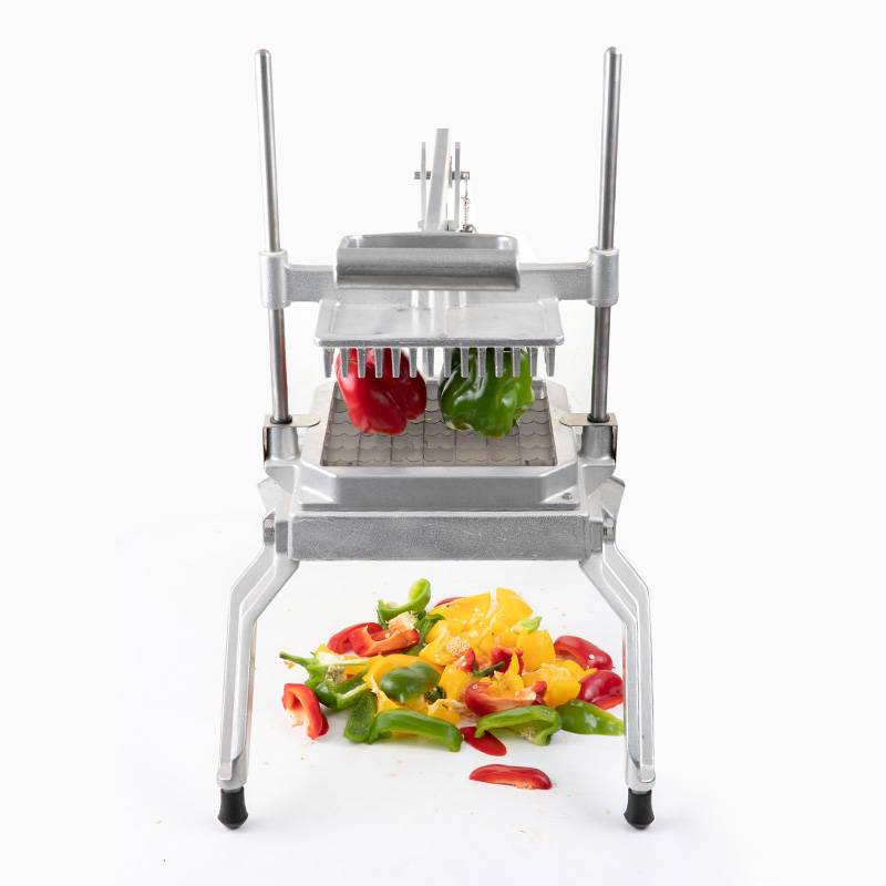 Durable commercial lettuce cutter cutting pepper, vegetable chopper