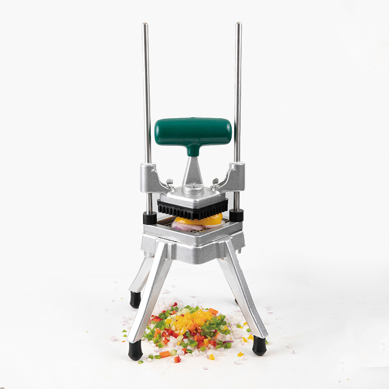 Manual Vegetable Fruit Dicer Cutting Machine with Stainless Steel Blades